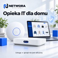 NETWORA SYSTEMS — Opieka IT — Dom — abonament miesięczny; ilustracja usługi, sprzęt nie jest wliczony