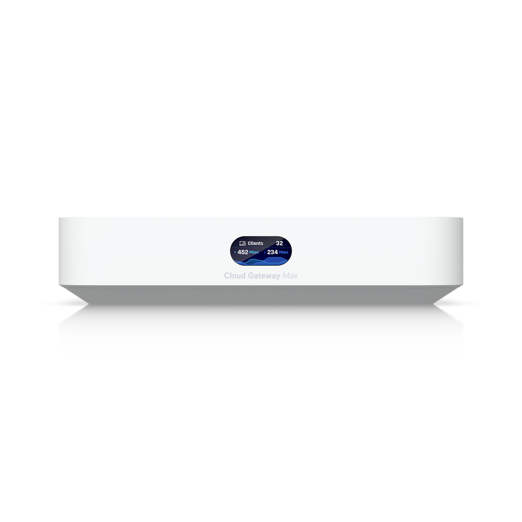 UniFi Cloud Gateway Max — brama 2,5 GbE EU — zdjęcie producenta 2