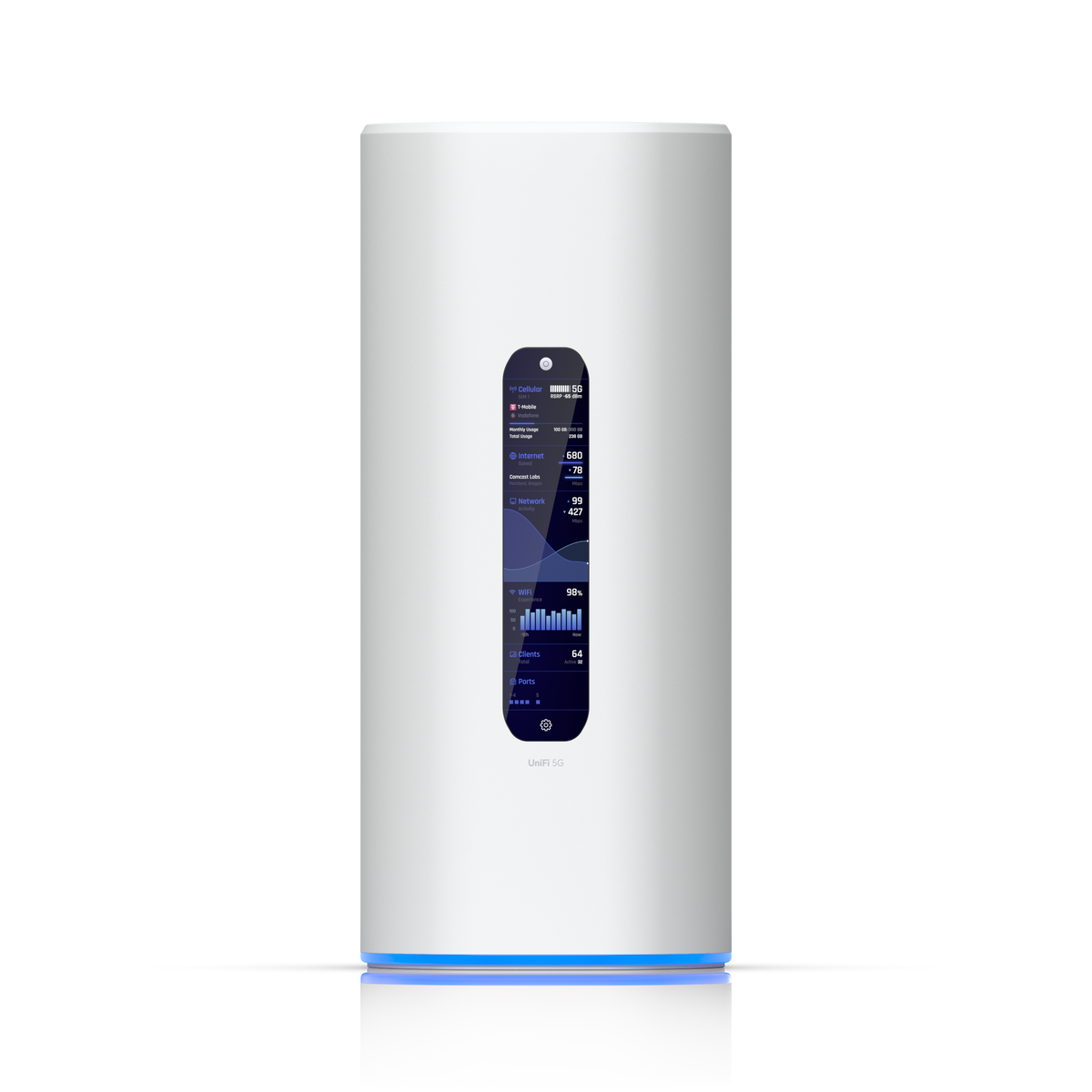 UniFi Dream Router 5G Max — router Wi-Fi 7 z modemem 5G EU — zdjęcie producenta 1