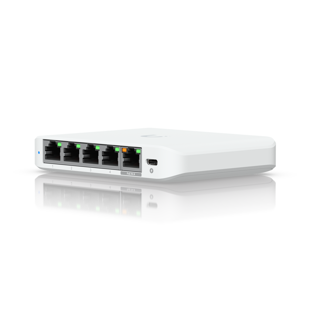 UniFi Flex Mini 2.5G — przełącznik 5-portowy EU — zdjęcie producenta 1