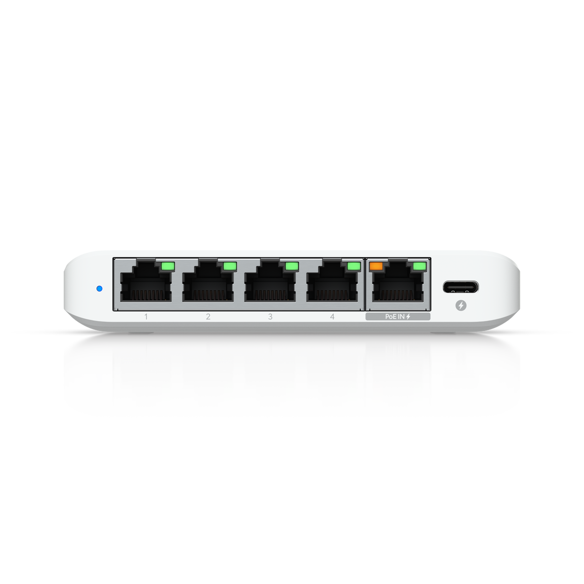 UniFi Flex Mini 2.5G — przełącznik 5-portowy EU — zdjęcie producenta 2