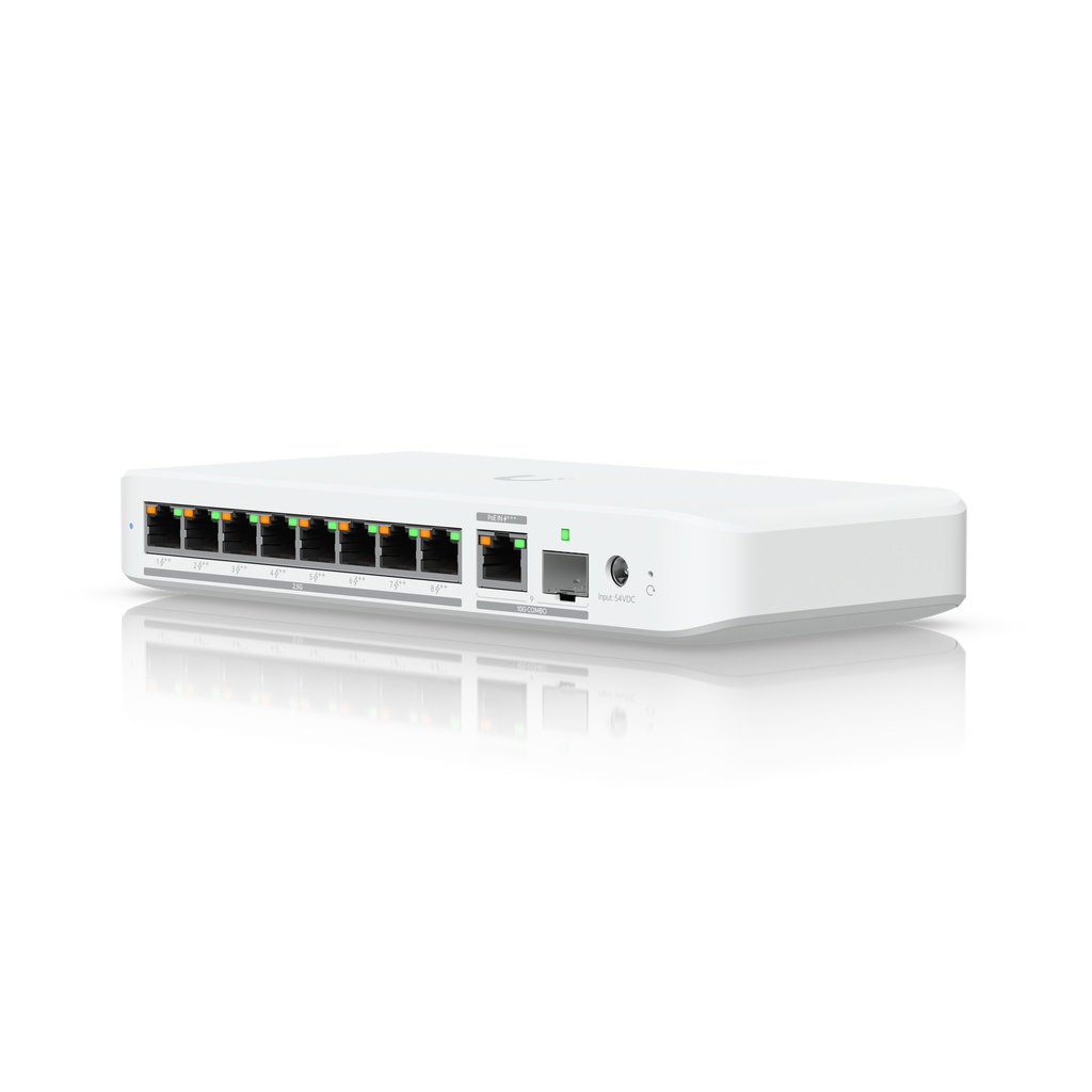 UniFi Flex 2.5G PoE — przełącznik 8-portowy PoE++ — zdjęcie producenta 1