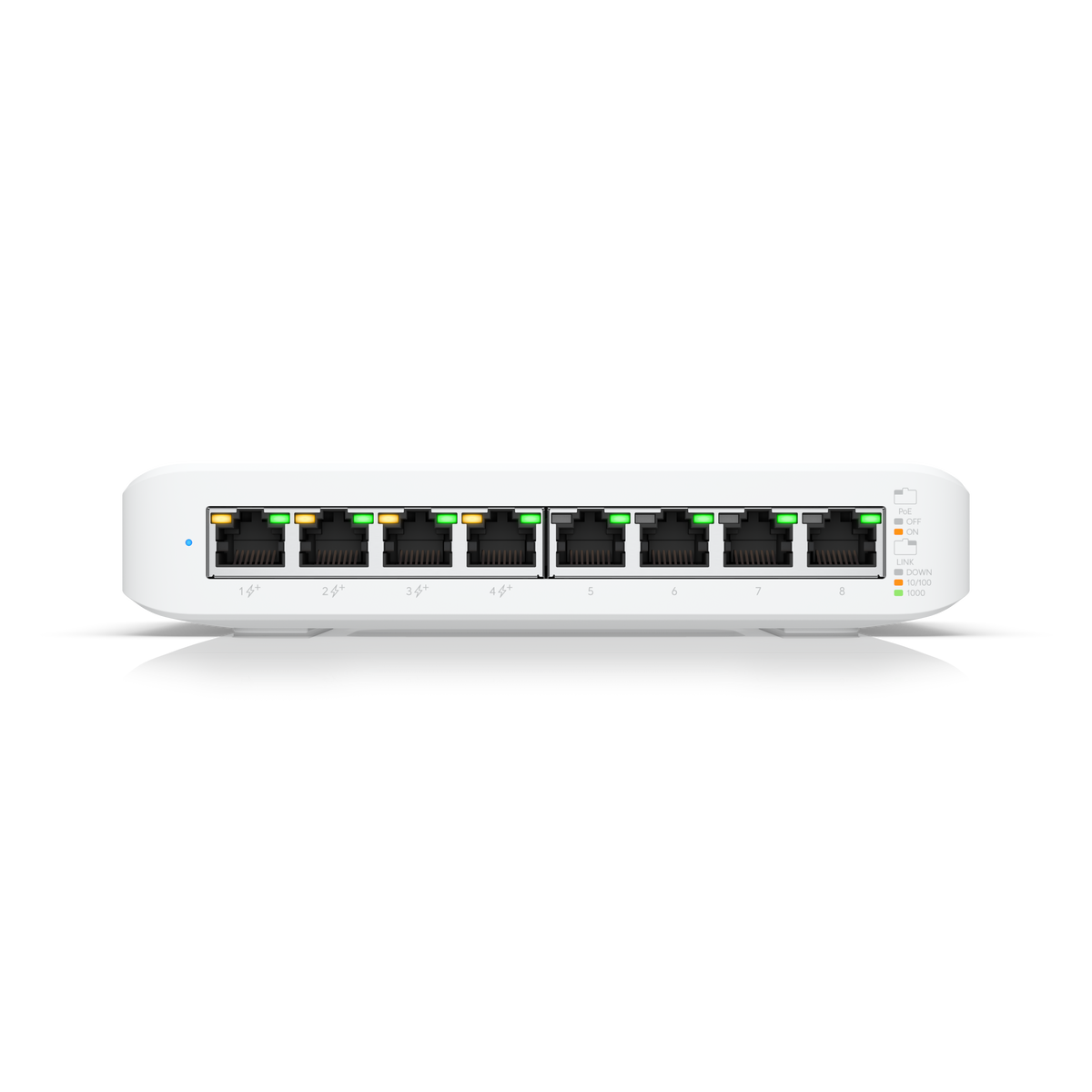 UniFi Switch Lite 8 PoE — przełącznik EU — zdjęcie producenta 2